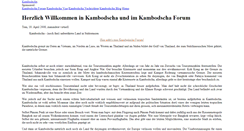 Desktop Screenshot of das-kambodschaforum.de